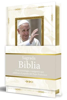 Biblia Catlica: Letra Grande. Edicin Conmemorativa del Papa Francisco Hc Acolchada / Catholic Bible Large Format Padded Hc Commemorative Edition Pop