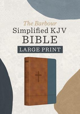 The Barbour Simplified Kjv--Large Print [Rust & Stone Cross] Subscription