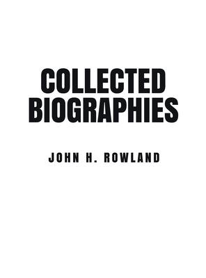 Collected Biographies