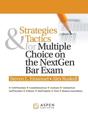 Strategies & Tactics for Multiple Choice on the NextGen Bar Exam Subscription