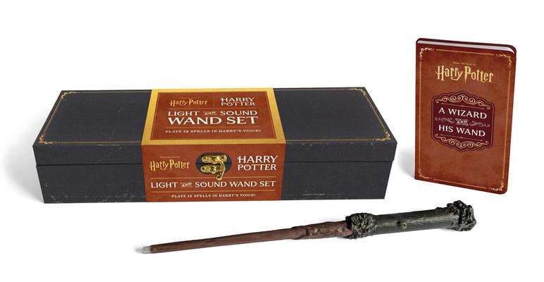 Harry Potter: Harry Potter Light and Sound Wand Set: Plays 12 Spells in Harry's Voice! Subscription