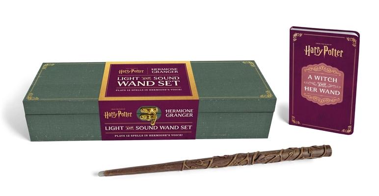 Harry Potter: Hermione Granger Light and Sound Wand Set: Plays 12 Spells in Hermione's Voice! Subscription