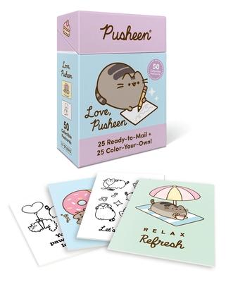 Love, Pusheen: 50 Collectible Postcards (25 Ready-To-Mail + 25 Color-Your-Own!) Subscription