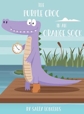 The Purple Croc In An Orange Sock