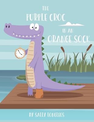 The Purple Croc In An Orange Sock