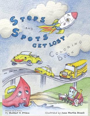 Stops and Spots Get Lost Coloring Book