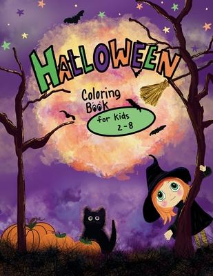 Halloween Coloring Book for Kids 2 - 8