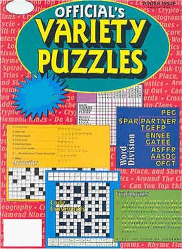 Official Variety Puzzle & Word