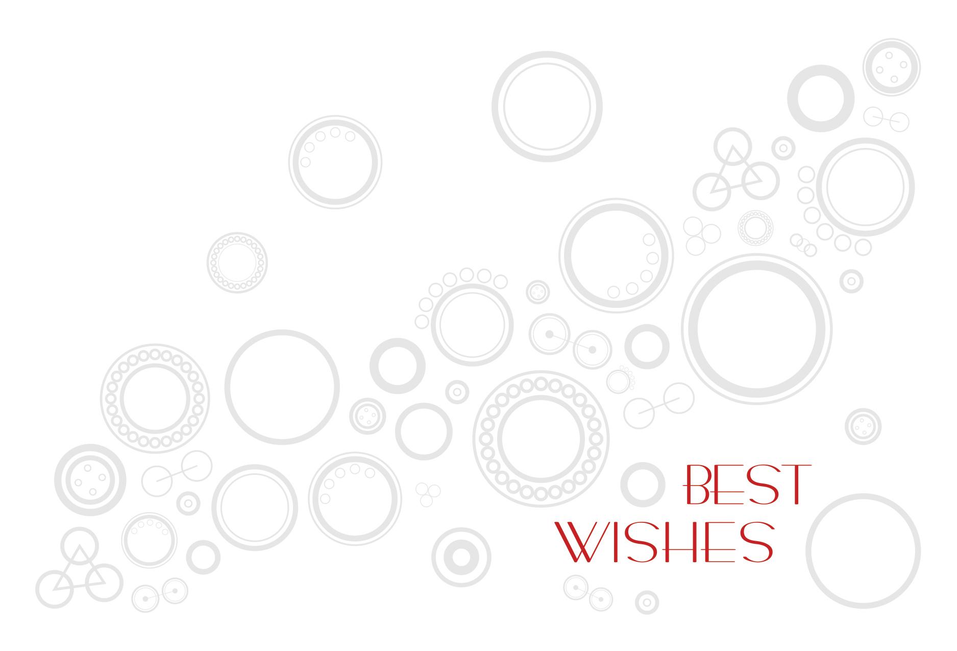 Best Wishes Postcard Cover