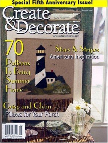 Create and decorate magazine out of shop business