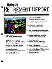 Kiplinger's Retirement Report Magazine Subscription