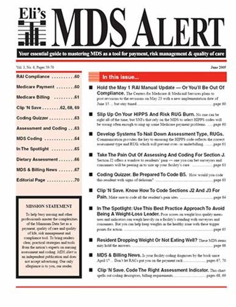 MDS Alert Magazine Subscription Discount - DiscountMags.com