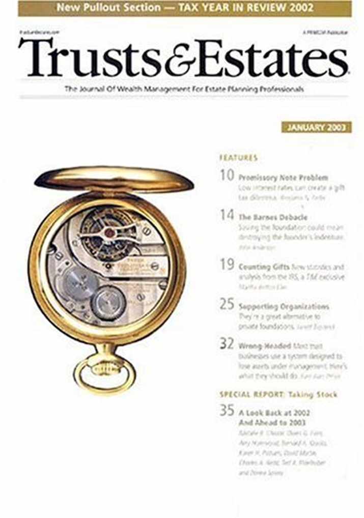 Trusts & Estates Magazine Subscription Discount