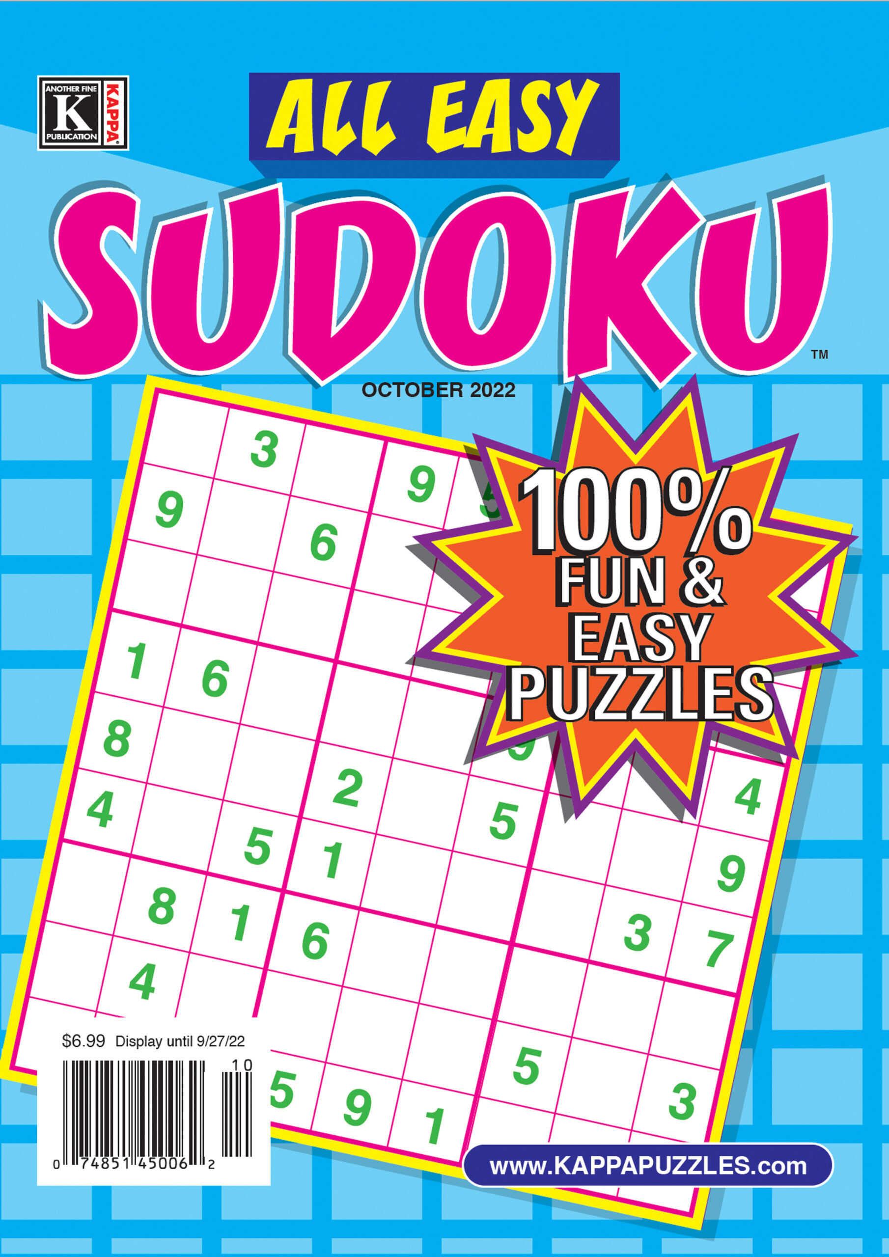 All Easy Sudoku Magazine Subscription