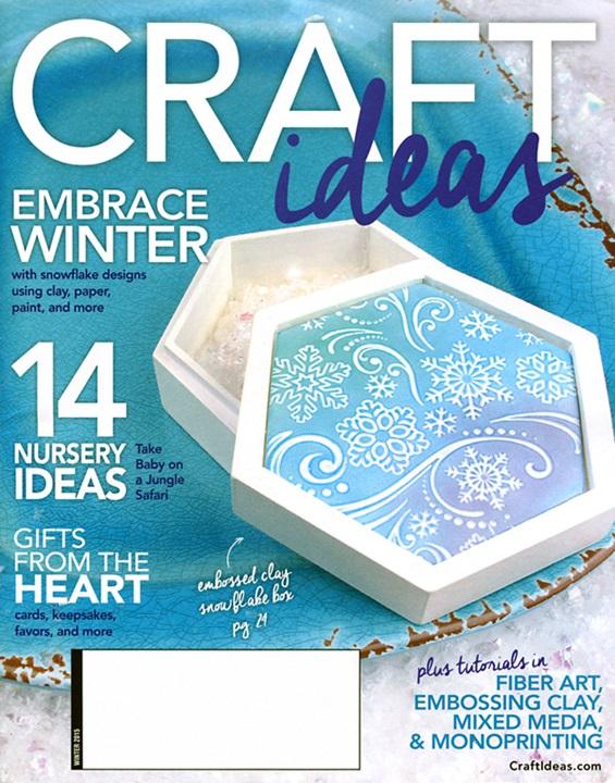 Craft Ideas Magazine Subscription Discount Realizing Your Creative   Craft Ideas Magazine Cover Winter 2015 