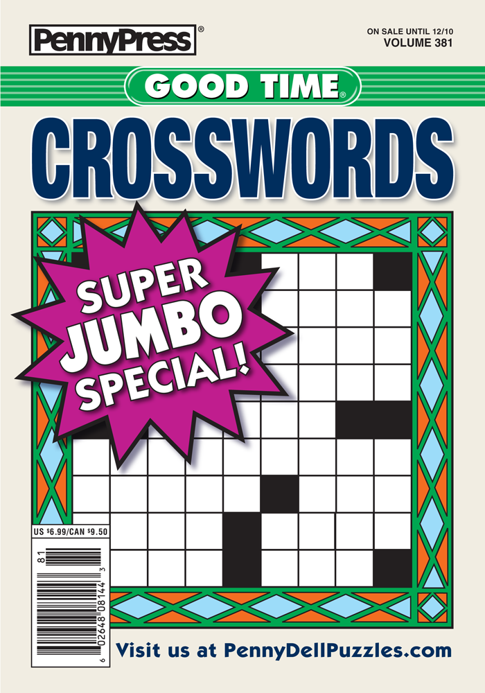 Good Time Crosswords Magazine Subscription