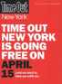Time Out New York Subscription Deal