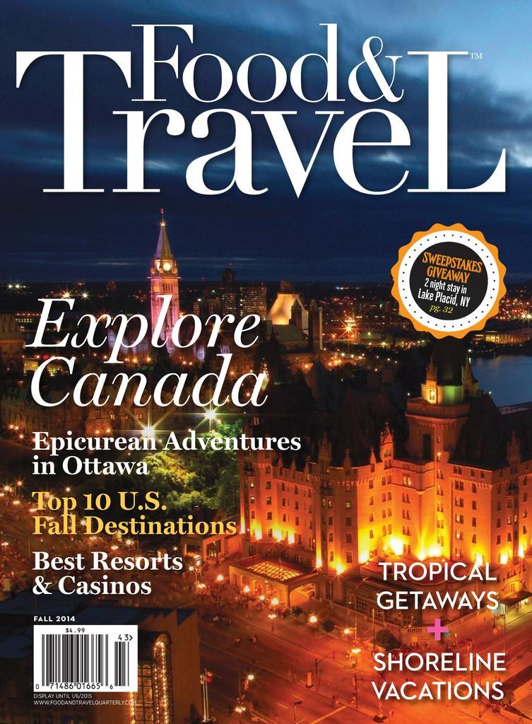 Food & Travel Quarterly Magazine Subscription Discount