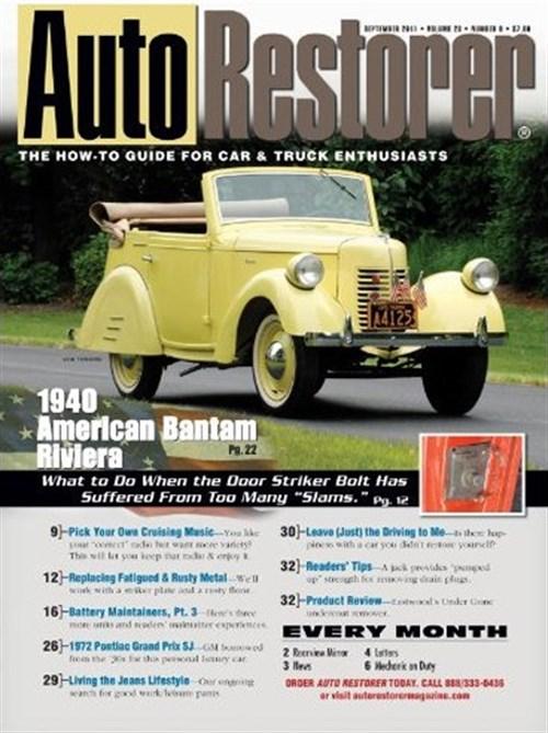 Auto Restorer Magazine Subscription Discount