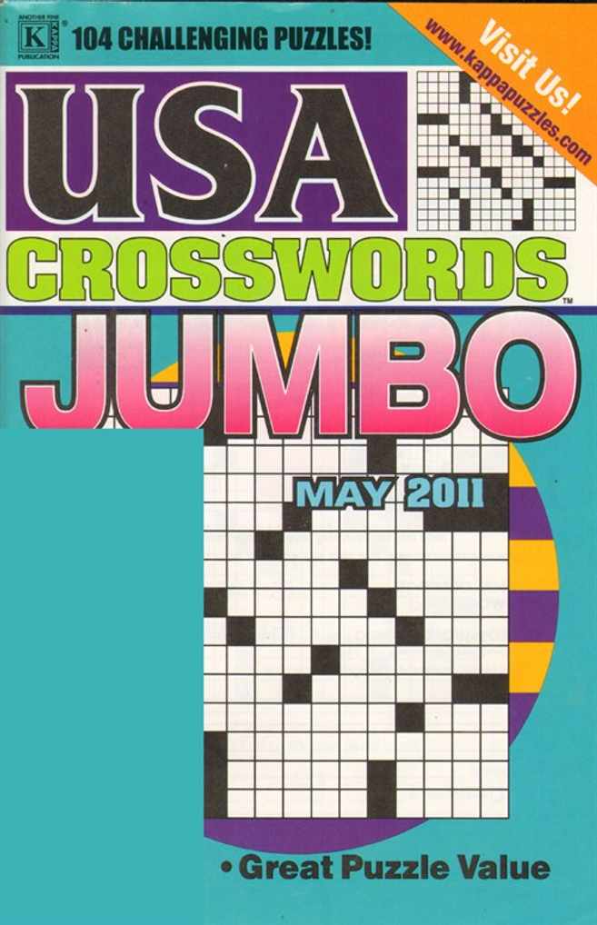 krassen Hoe dan ook Rusland USA Crosswords Jumbo Magazine Subscription Discount | Puzzle Book -  DiscountMags.com