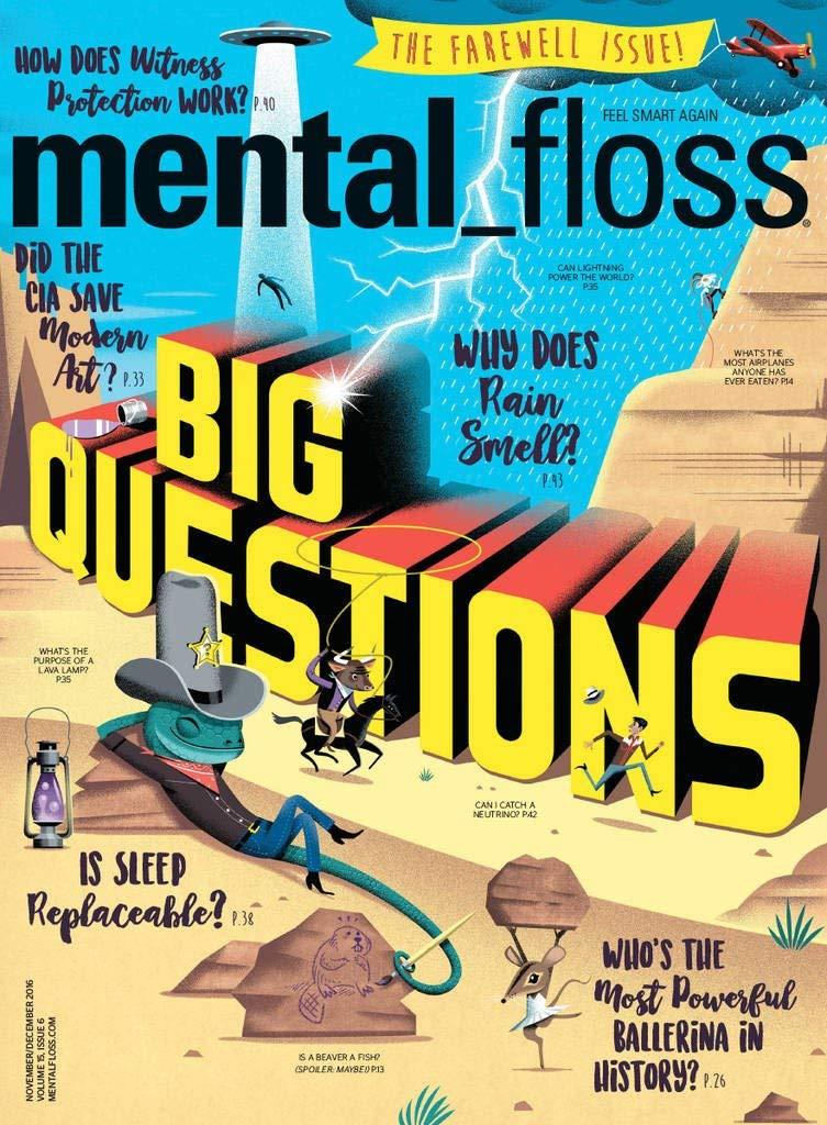 Mental Floss Magazine Subscription Discount | Educational Entertainment ...