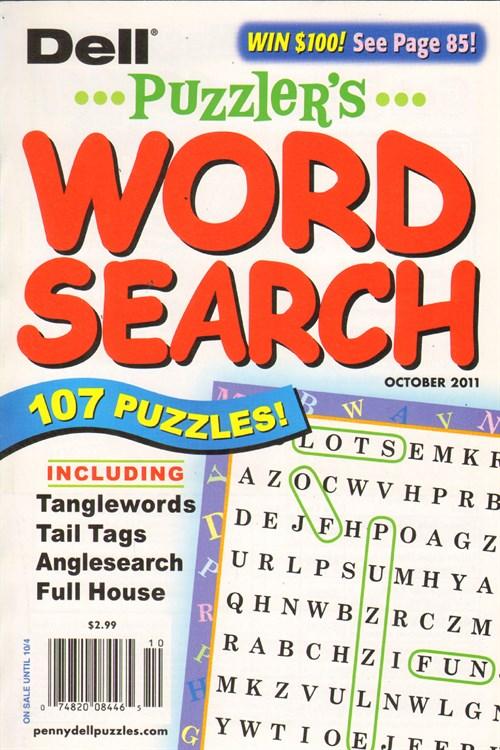 Dell Official Word Search Puzzles Magazine Subscription Discount