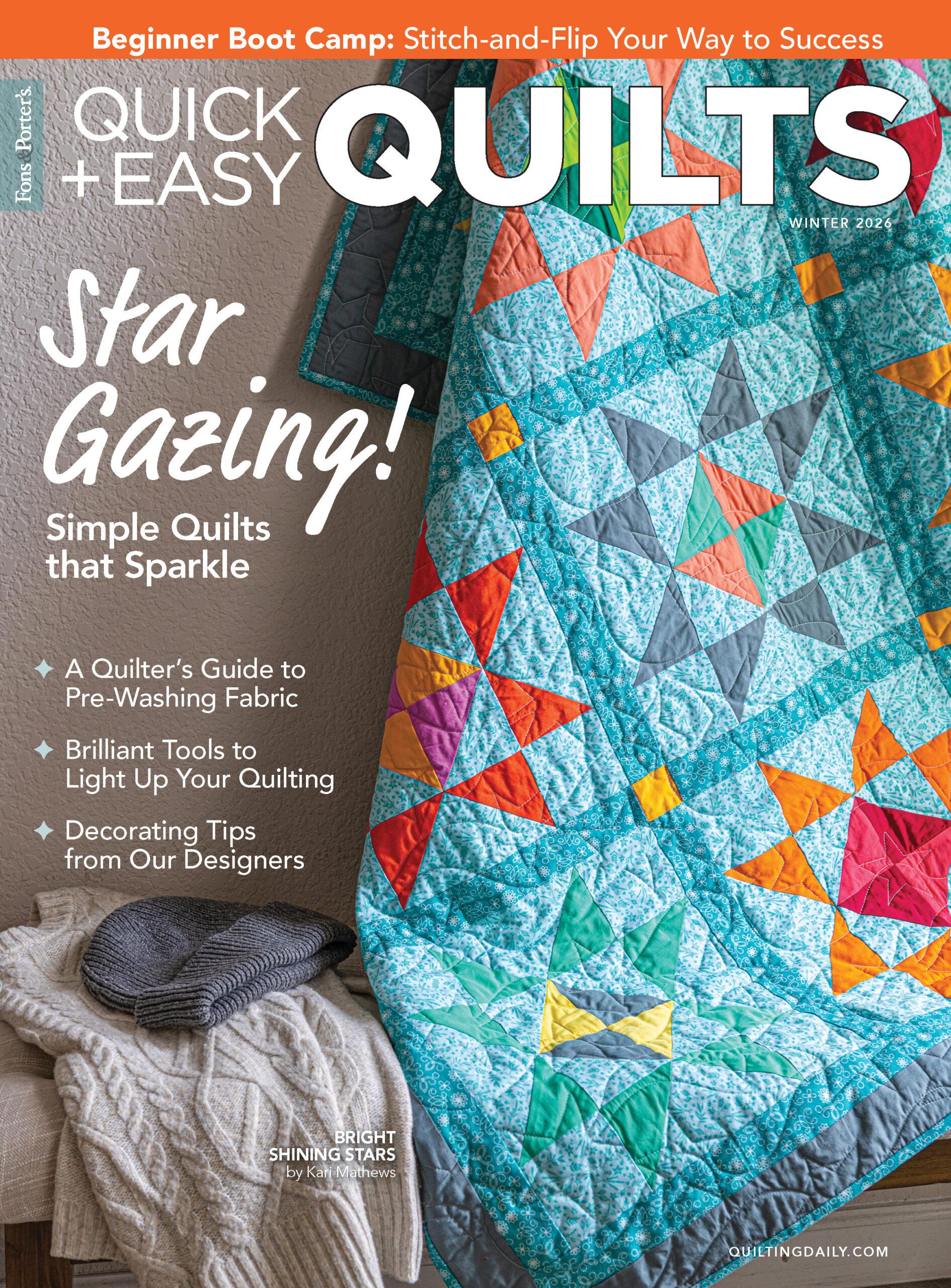 Quick & Easy Quilts Magazine Subscription