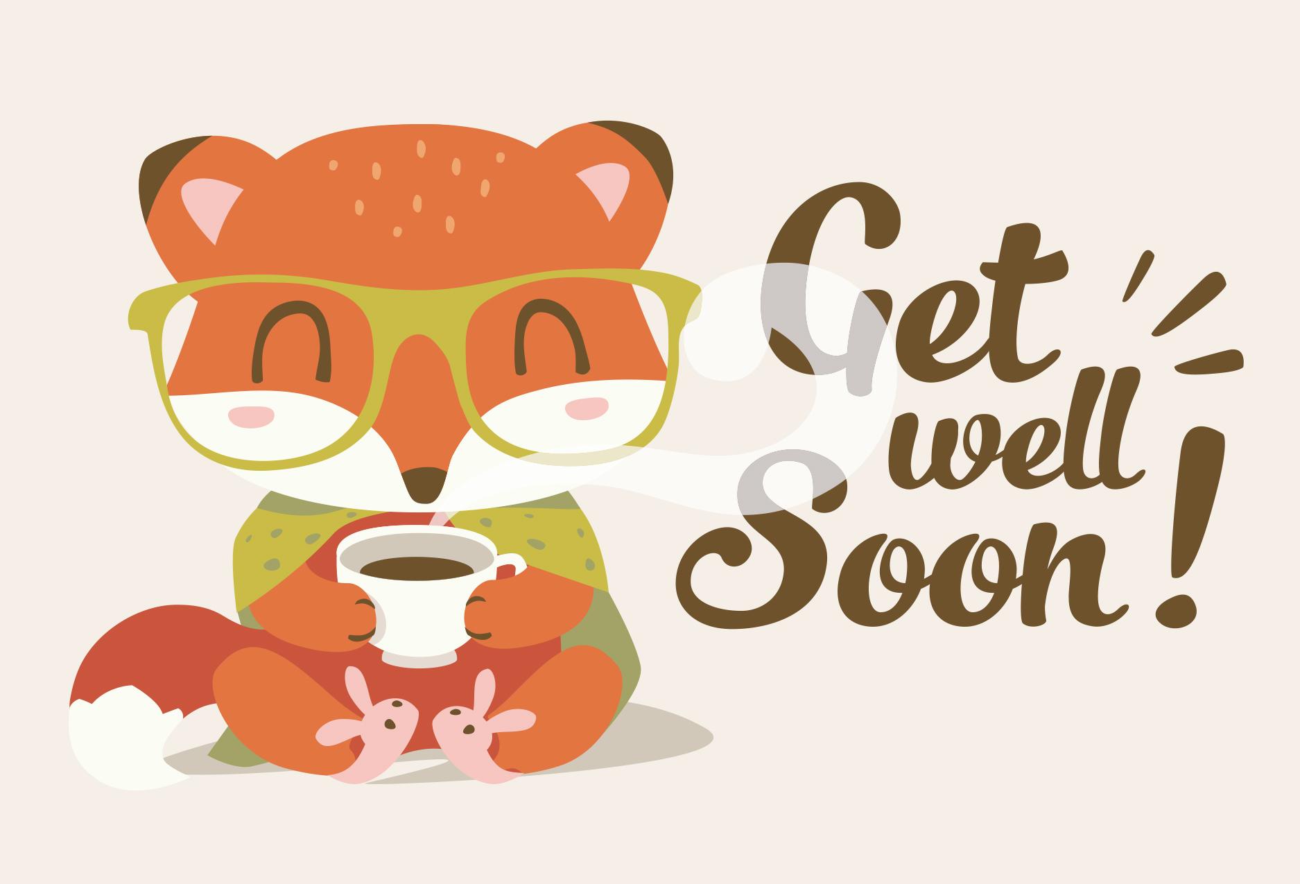 Get Well Postcard Cover