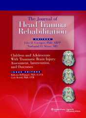 Journal Of Head Trauma Rehabilitation Subscription