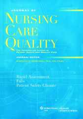 Journal Of Nursing Care Quality Subscription