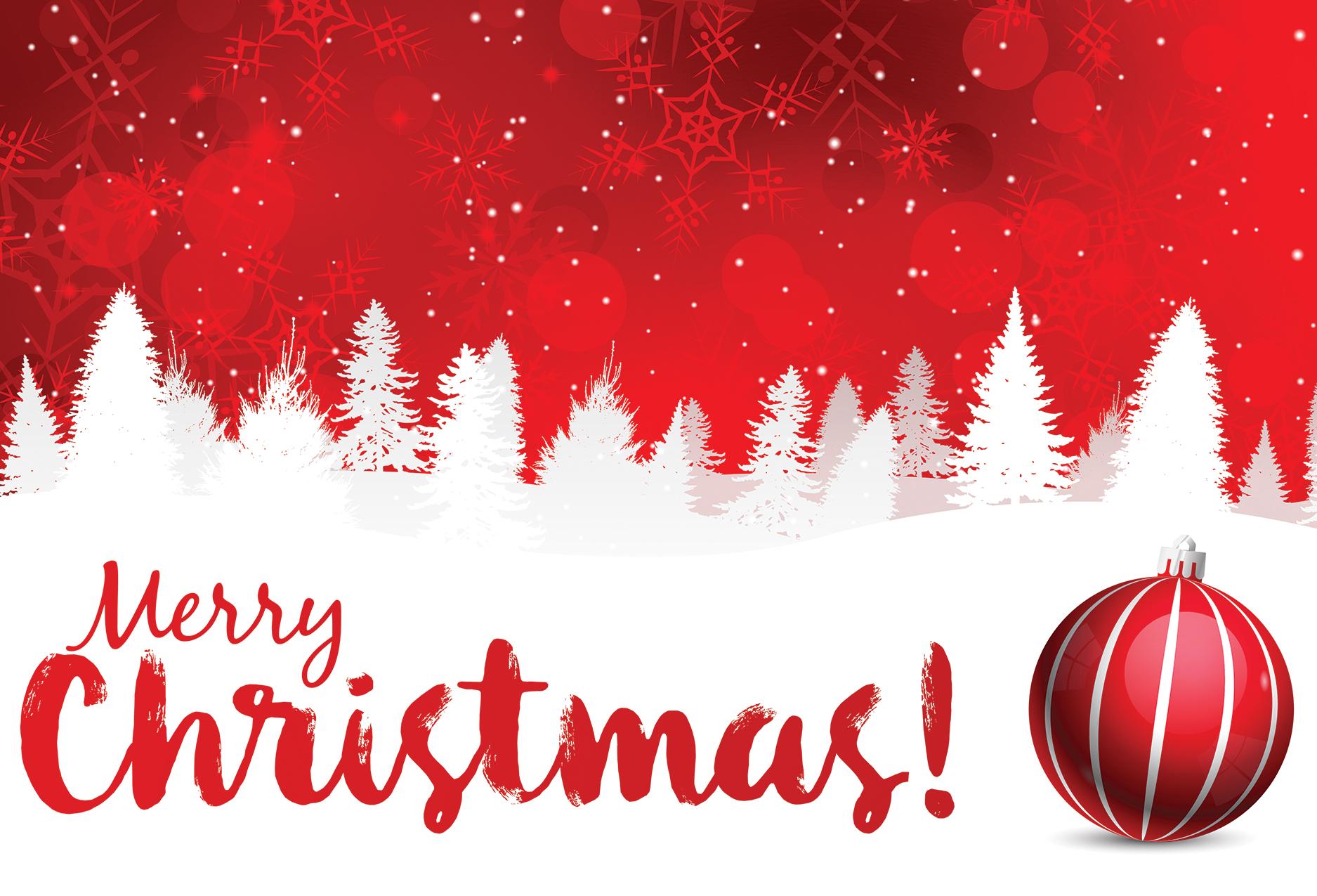 Merry Christmas Postcard